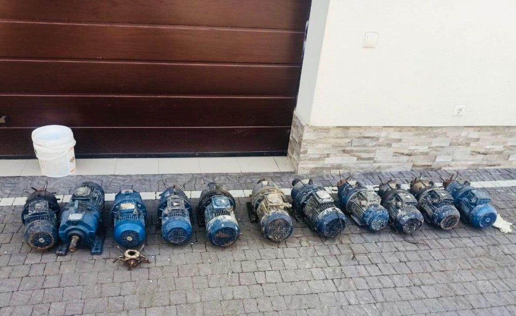 На Франківщині затримали зловмисників, які викрали електродвигуни на суму близько 150 тисяч гривень