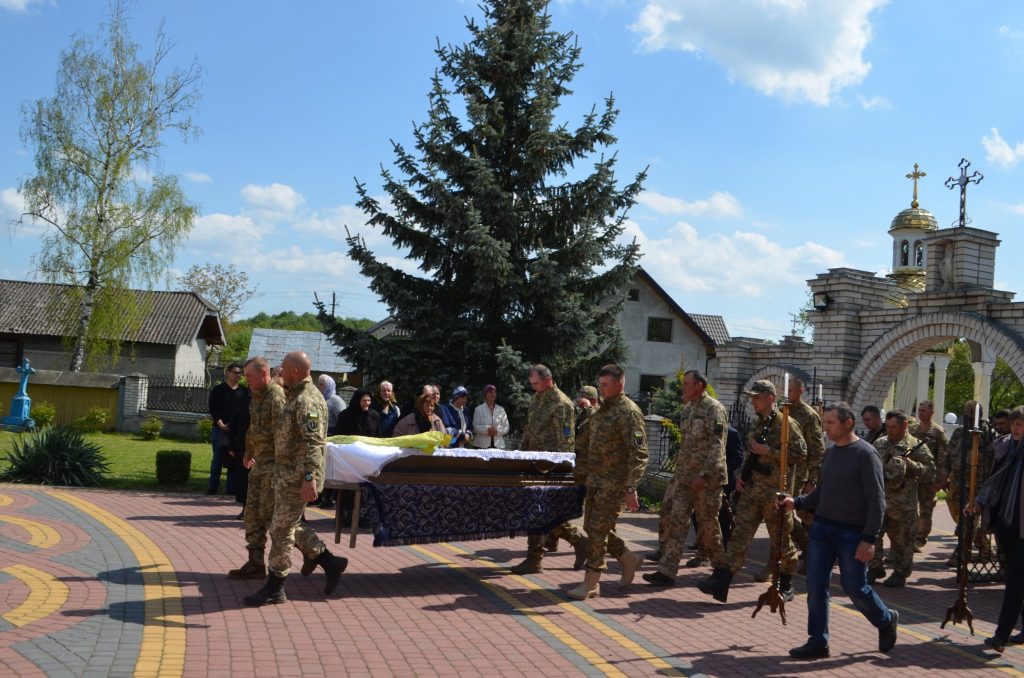 На Франківщині попрощалися з Героєм,похорон Івана Бойчука,На Франківщині поховали Івана Бойчука