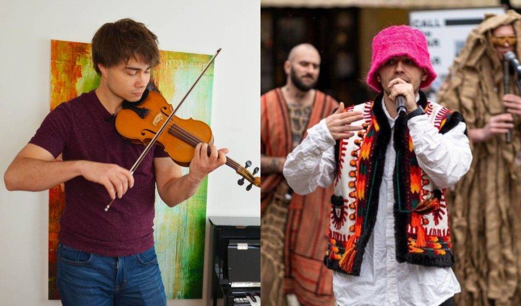 Зірка Євробачення Олександр Рибак зіграв на скрипці пісню гурту Kalush Orchestrа