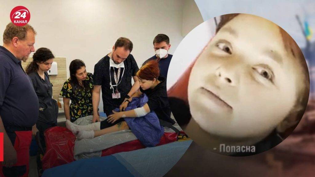 Дівчинці, яка під обстрілами вивезла з Попасної поранених, врятували прострілені ноги