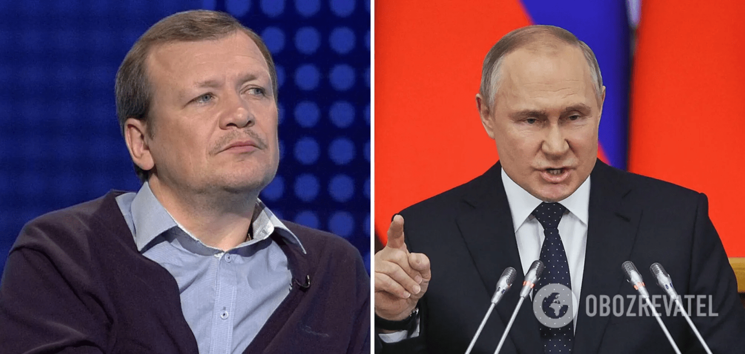 "Найгірша особистість": російський коментатор різко висловився на адресу Путіна