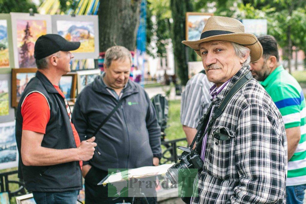 художній пленер-вернісаж,У Франківську відбувся пленер,Художник Ігор Роп'яник
