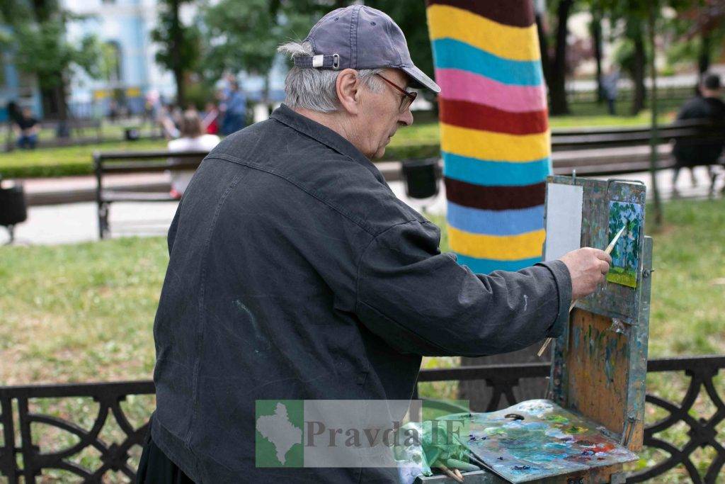 художній пленер-вернісаж,У Франківську відбувся пленер,Художник Ігор Роп'яник