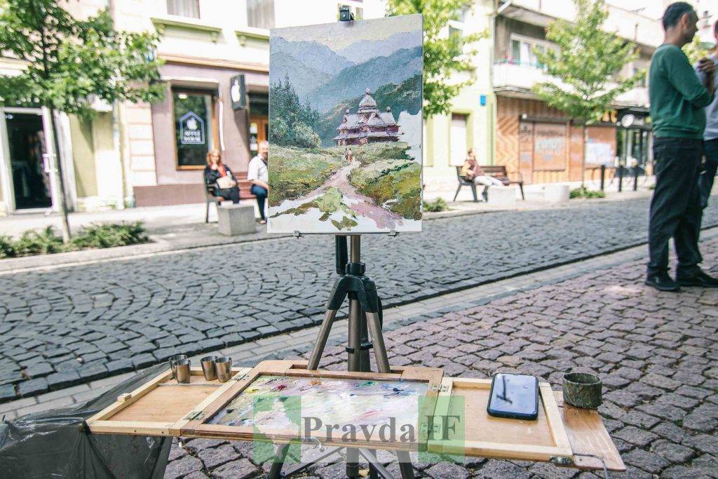 художній пленер-вернісаж,У Франківську відбувся пленер,Художник Ігор Роп'яник