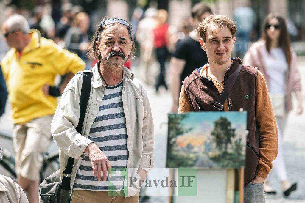 художній пленер-вернісаж,У Франківську відбувся пленер,Художник Ігор Роп'яник
