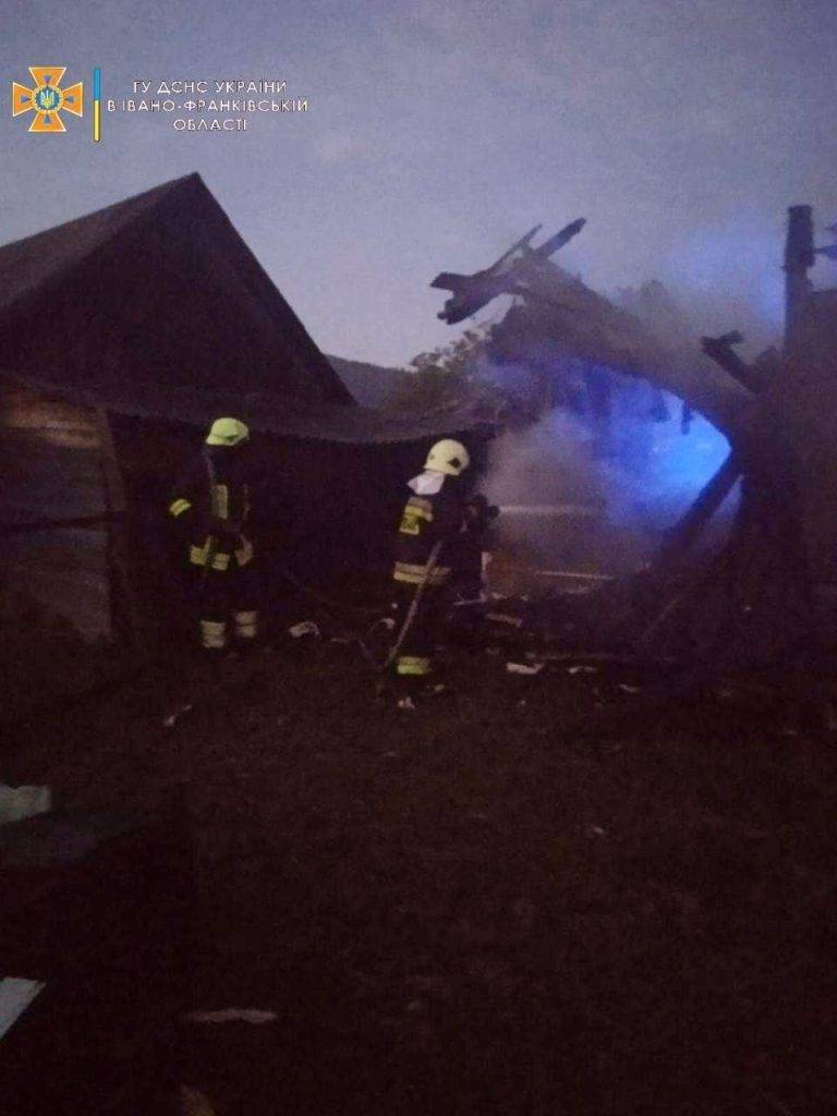 На Косівщині ліквідували пожежу житлового будинку