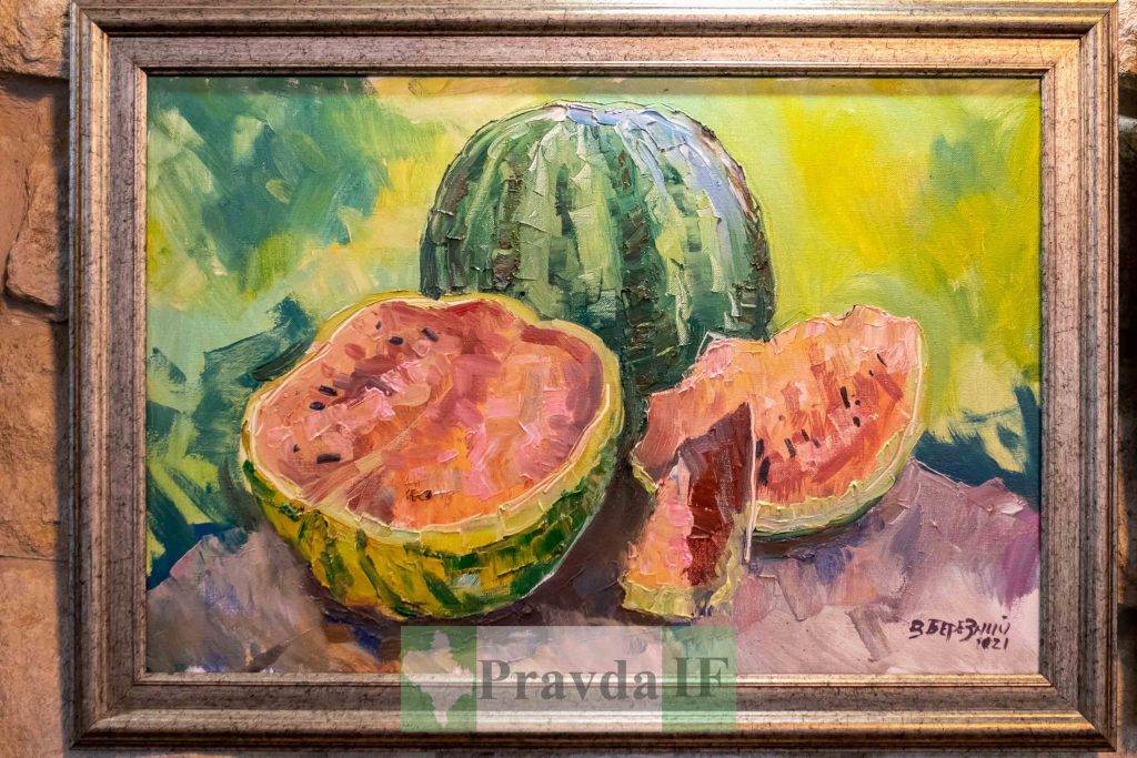 продаж картин на допомогу ЗСУ,Художник Володимир Березний,Виставка картин Володимира Березного у Бастіоні