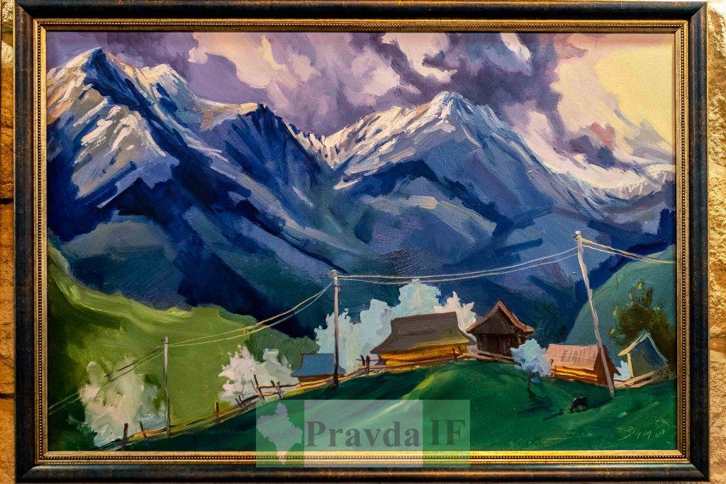 продаж картин на допомогу ЗСУ,Художник Володимир Березний,Виставка картин Володимира Березного у Бастіоні