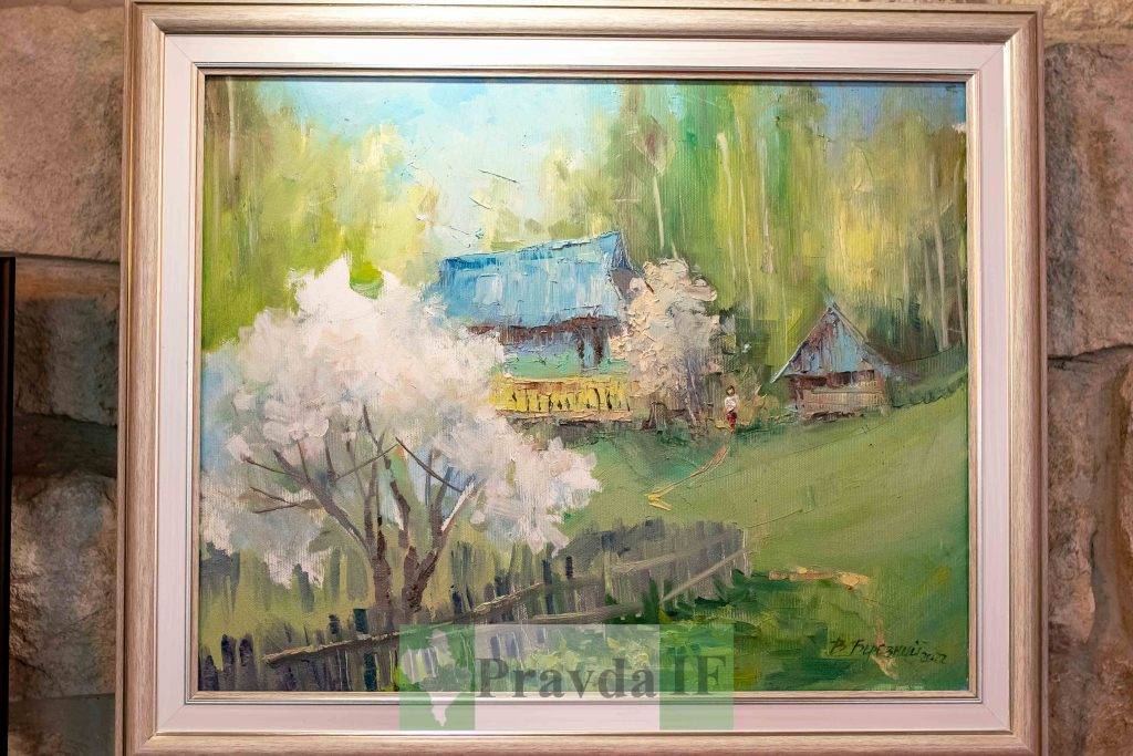 продаж картин на допомогу ЗСУ,Художник Володимир Березний,Виставка картин Володимира Березного у Бастіоні