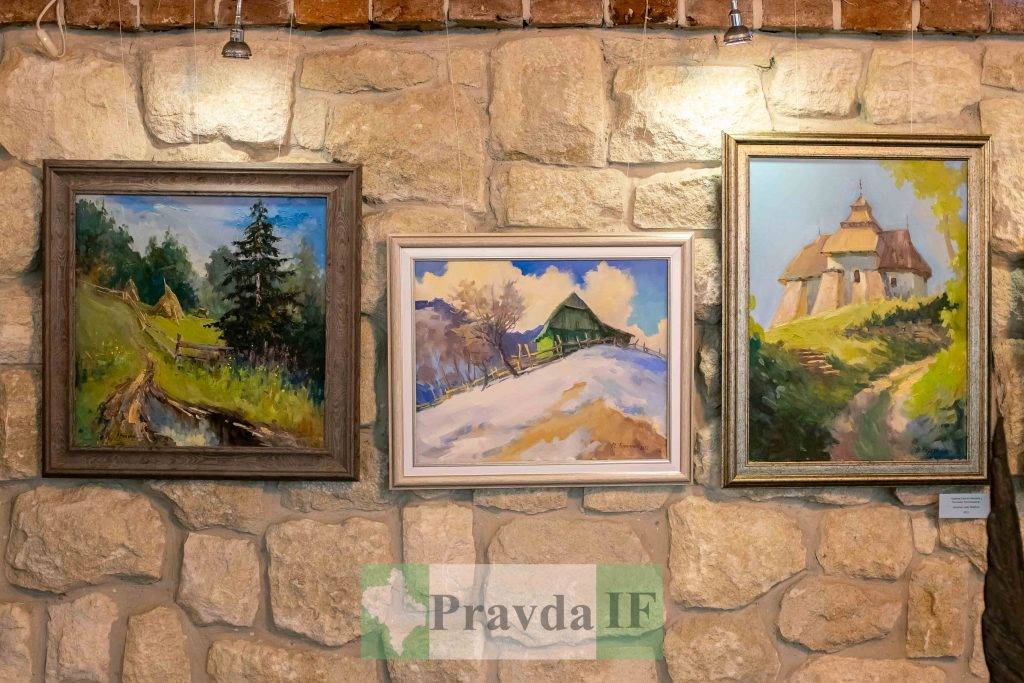 продаж картин на допомогу ЗСУ,Художник Володимир Березний,Виставка картин Володимира Березного у Бастіоні