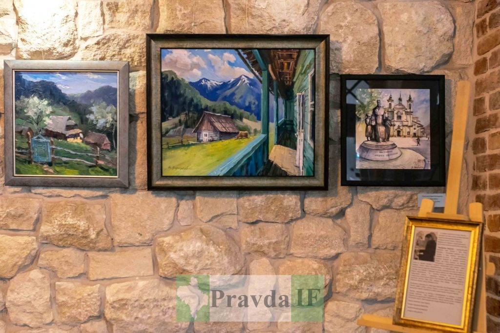 продаж картин на допомогу ЗСУ,Художник Володимир Березний,Виставка картин Володимира Березного у Бастіоні