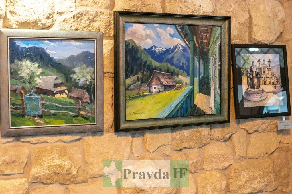 продаж картин на допомогу ЗСУ,Художник Володимир Березний,Виставка картин Володимира Березного у Бастіоні