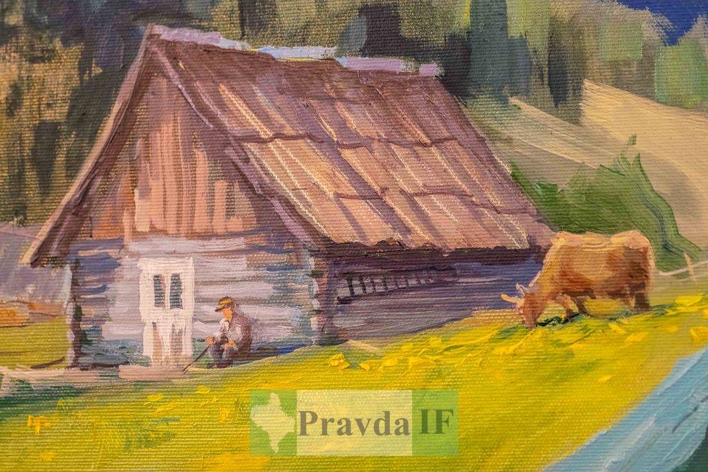 продаж картин на допомогу ЗСУ,Художник Володимир Березний,Виставка картин Володимира Березного у Бастіоні