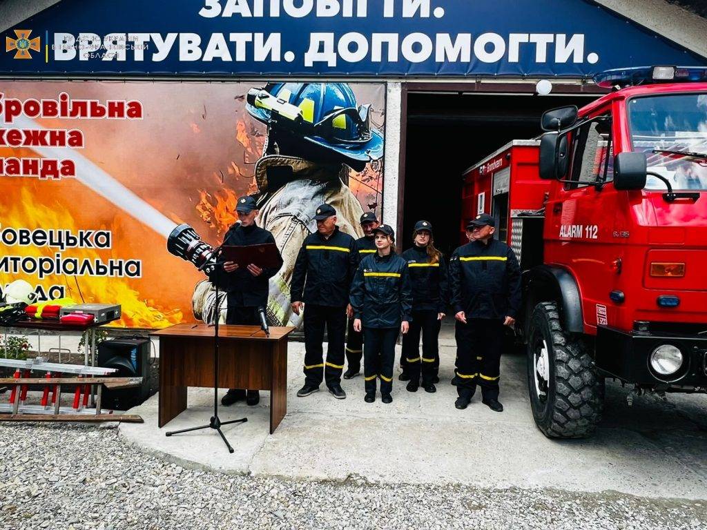 18-річна студентка ПНУ вступила до лав добровільної пожежної команди