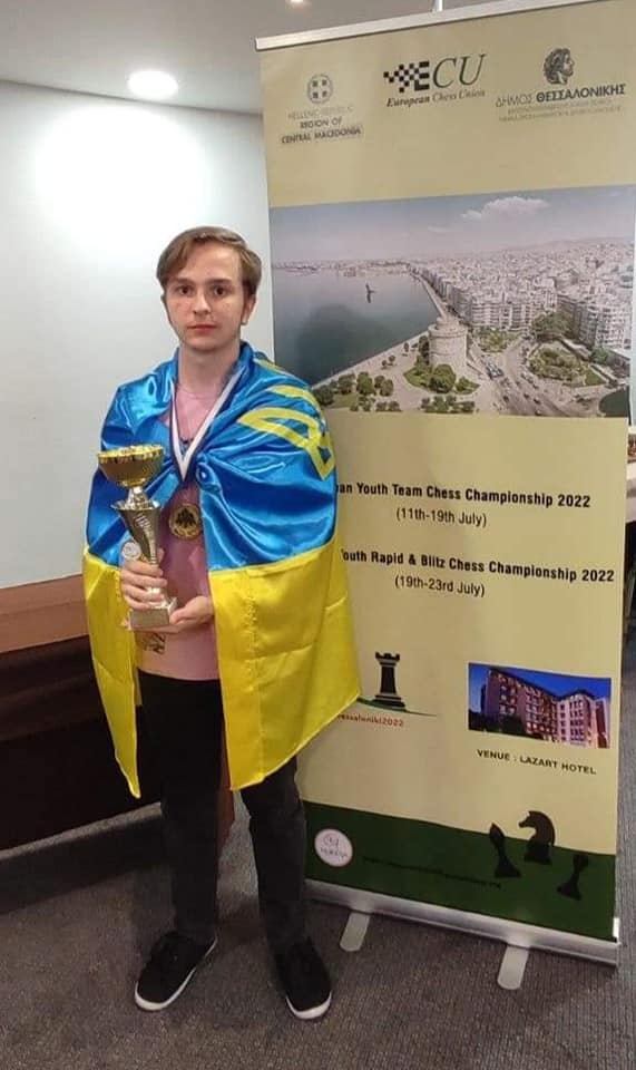 Юний прикарпатець став чемпіоном Європи з блискавичних шахів