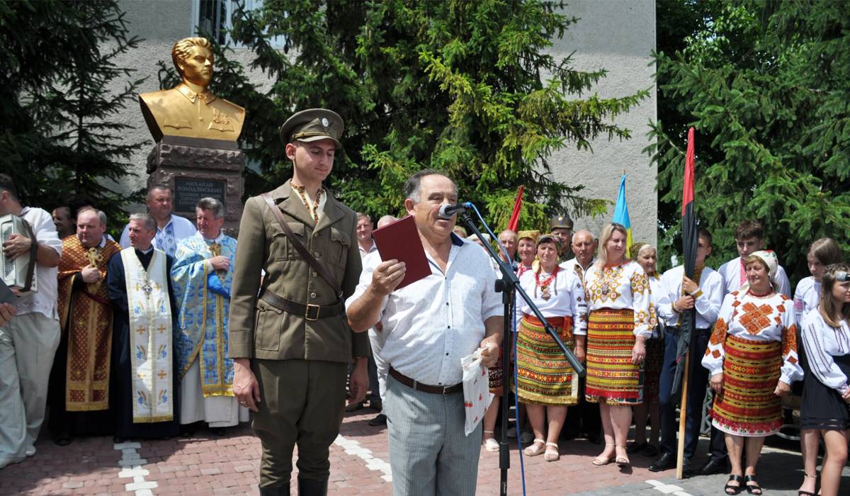 На Франківщині відзначили 120-річчя з дня народження командира Карпатської Січі