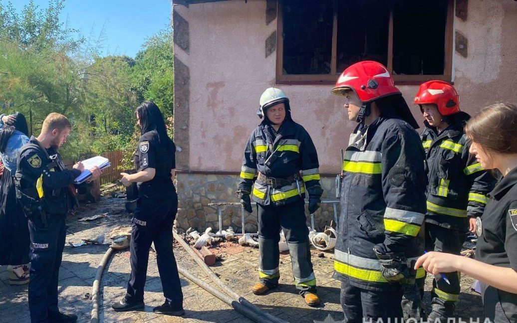 Під Львовом двоє дітей живцем згоріли у будинку