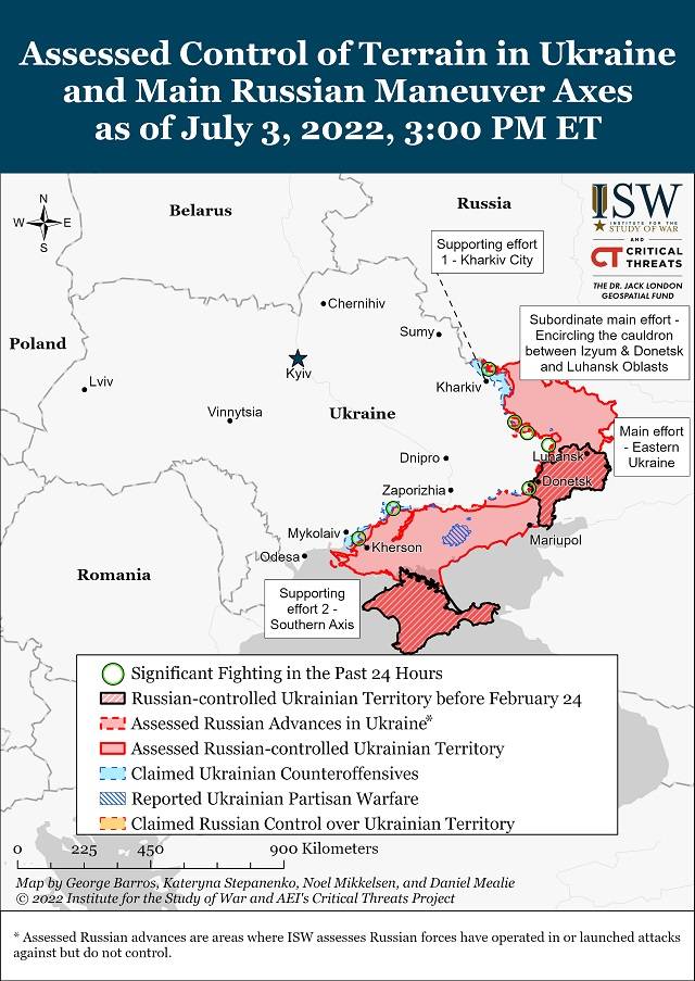 Аналітики ISW спрогнозували, які міста Донбасу окупанти атакуватимуть наступними