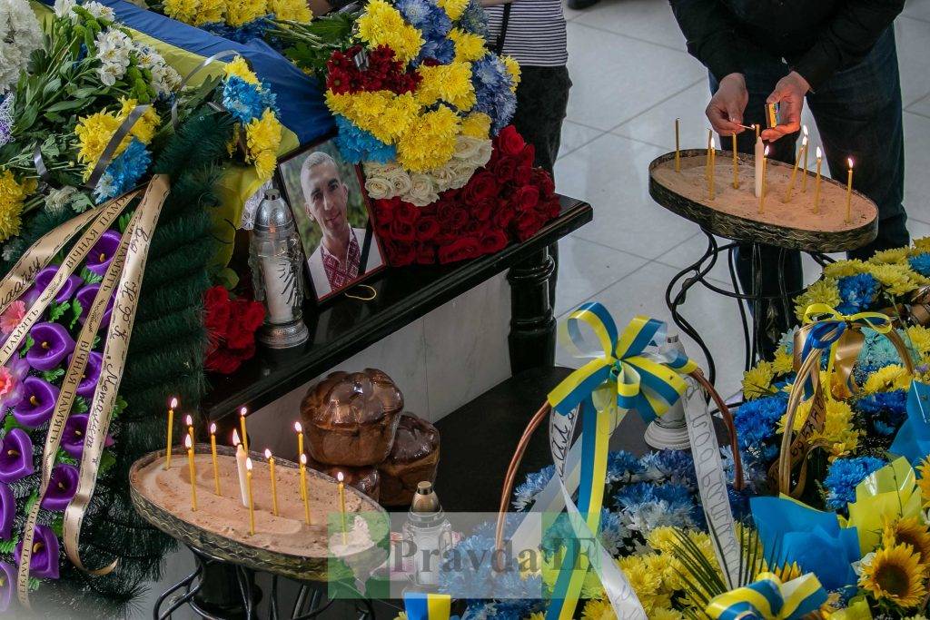 У Франківську попрощалися з Михайлом Неспяком,Похорон Михайла Неспяка,на війні загинув Михайло Неспяк