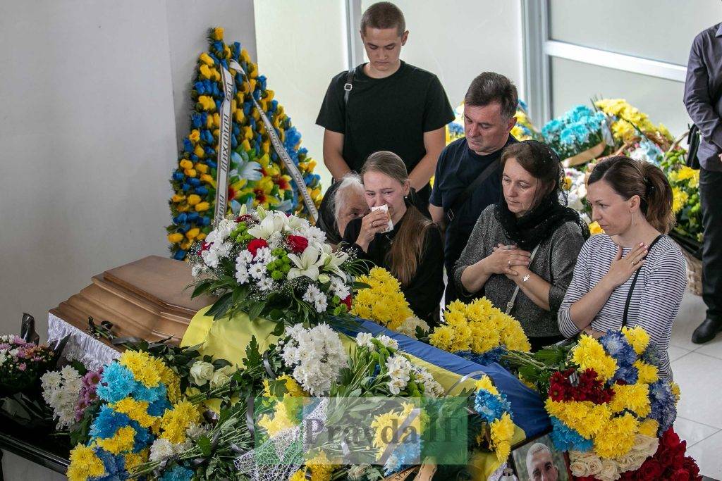 У Франківську попрощалися з Михайлом Неспяком,Похорон Михайла Неспяка,на війні загинув Михайло Неспяк