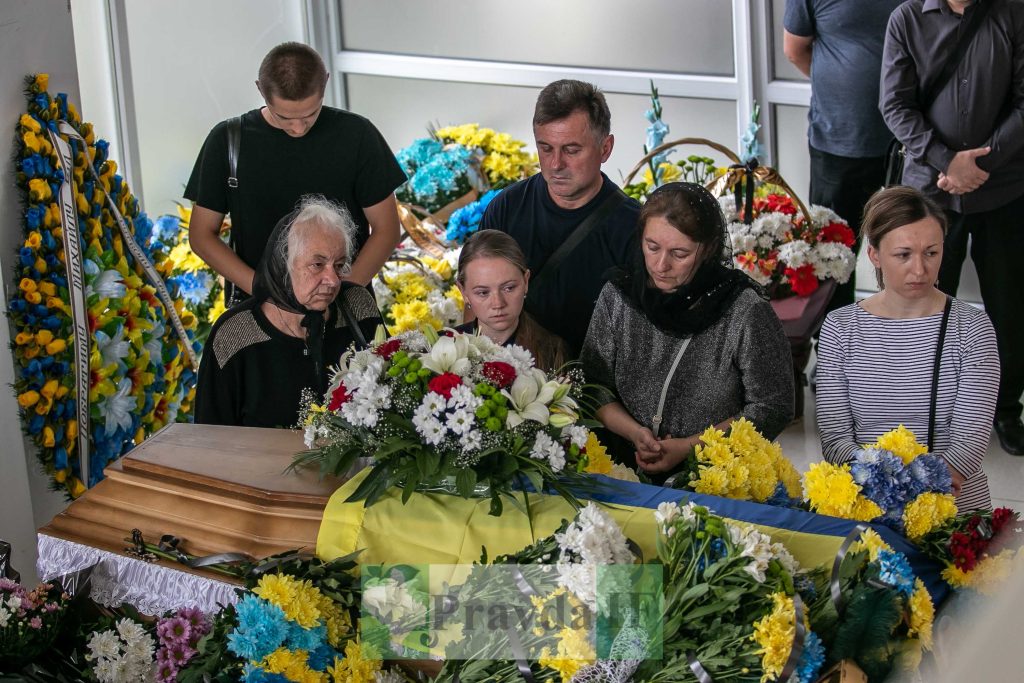 У Франківську попрощалися з Михайлом Неспяком,Похорон Михайла Неспяка,на війні загинув Михайло Неспяк