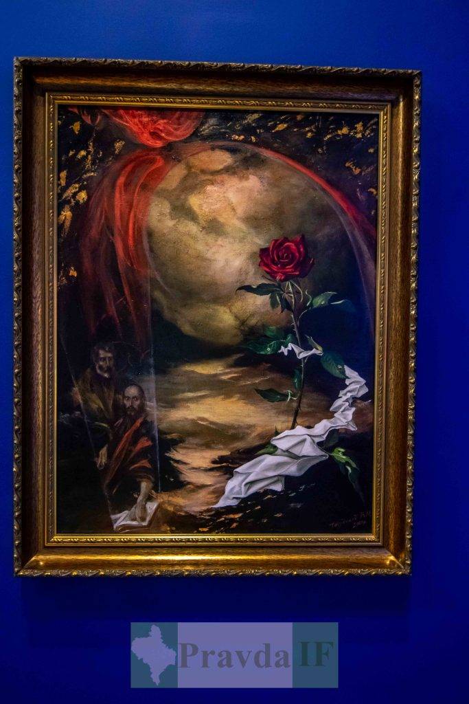 У Франківську відкрили арт проєкт,Відкриття арт проєкту Бог між нами! Переможемо разом!,франківський краєзнавчий музей