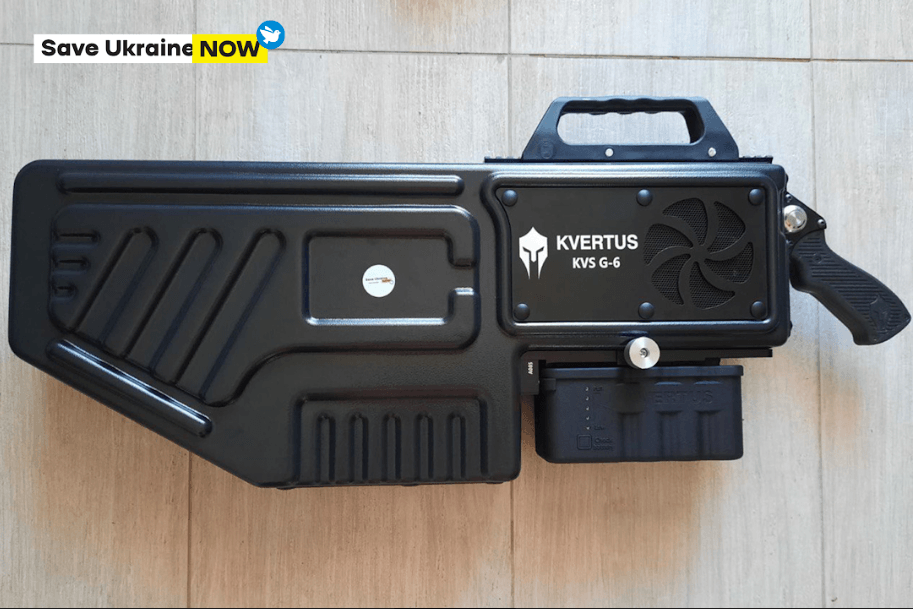 Прикарпатські волонтери передали для бійців на передову рушницю-антидрон,війна в україні,зсу