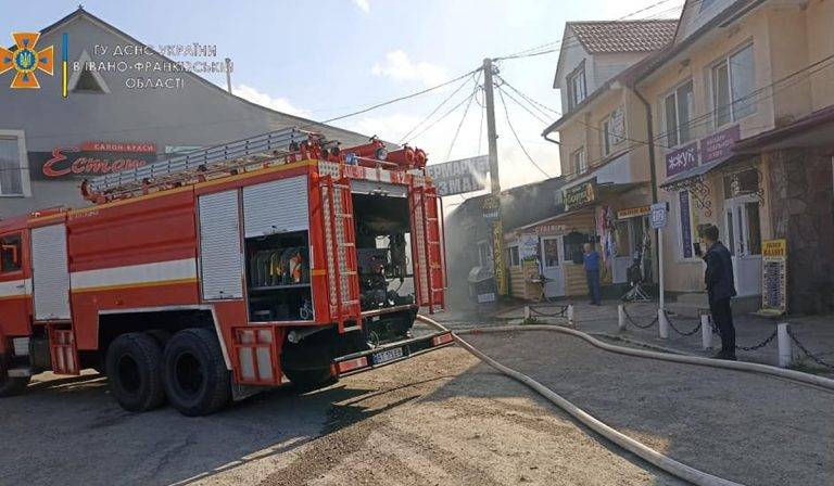 У Верховині горів магазин