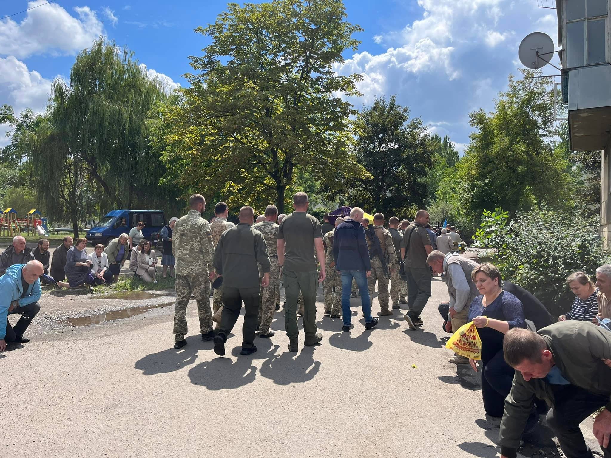 богдан зубко,провели в останню путь,похорон в надвірній