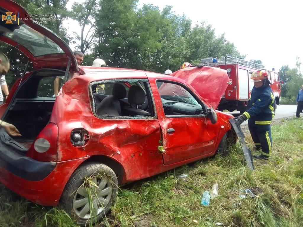 На Франківщині трапилася ДТП, є постраждалі