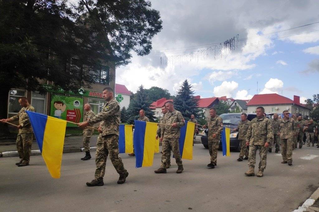 На Франківщині провели в останню дорогу полеглого Героя Василя Мисака