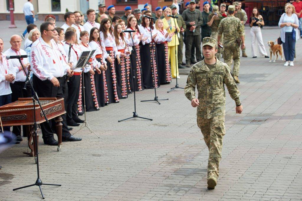 Мер Франківська вручив відзнаки воїнам з передової та воякам УПА