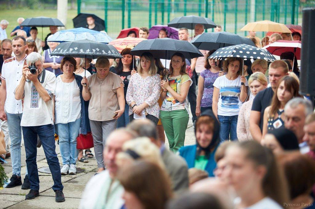 В Івано-Франківську встановили анотаційну дошку Герою Віталію Василику