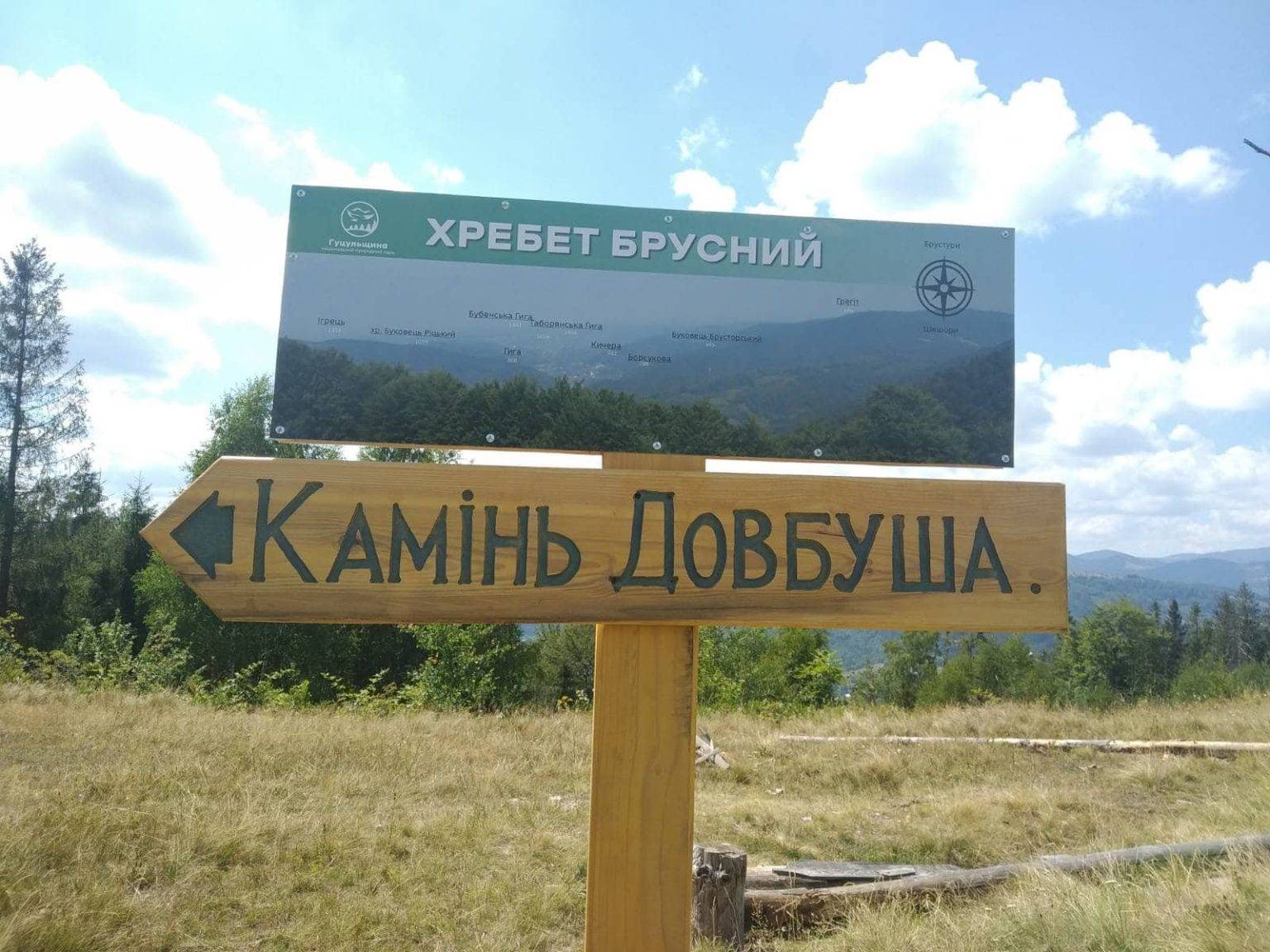 в нпп гуцульщина,камінь довбуша,хребет брусний