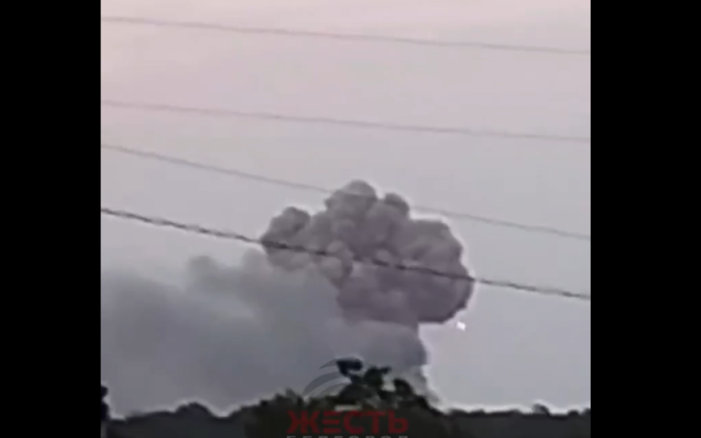 У Бєлгородській області масштабна "бавовна": раптово здетонував склад з боєприпасами