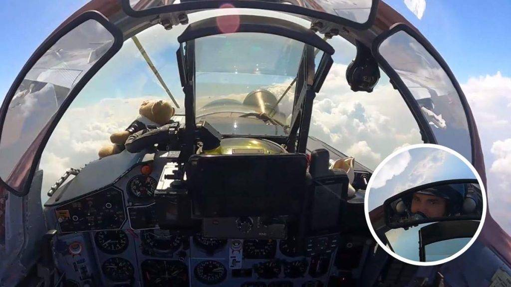 Український пілот показав на відео бойову роботу винищувача МіГ-29