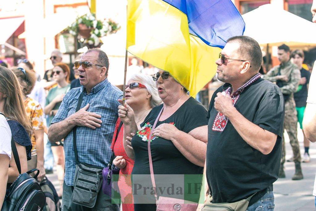 Акція на підтримку полонених захисників з Азовсталі у Франківську,Акція на підтримку військовополонених у Франківську,Росія держава терорист