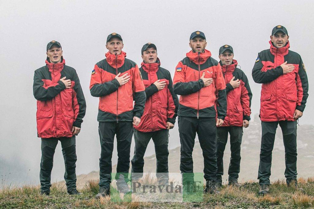 Бій за Україну,Вистава Бій за Україну на горі Піп Іван,вистава на горі піп іван