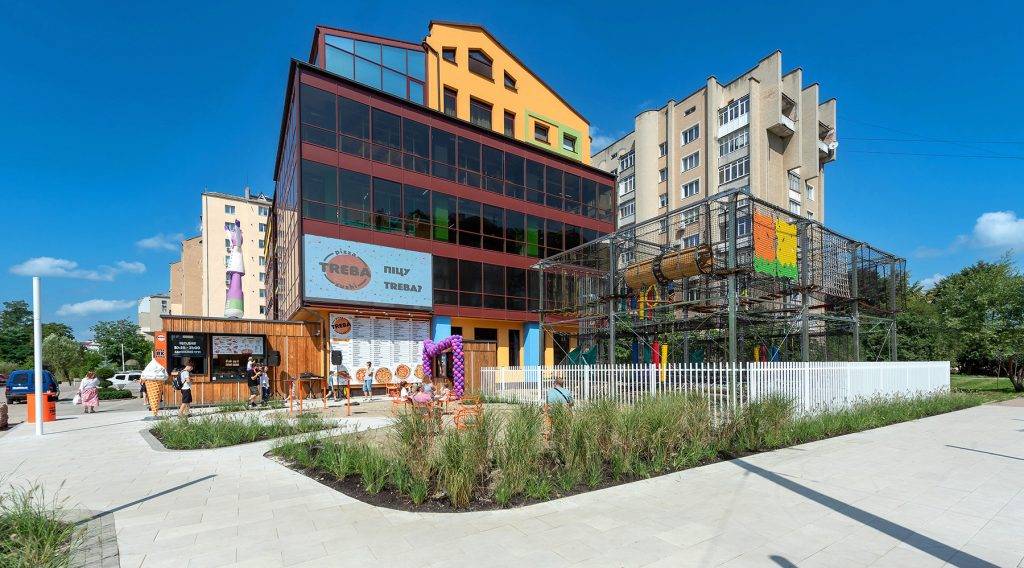 мотузковий парк,атракціон для дітей,розваги у чубі бум