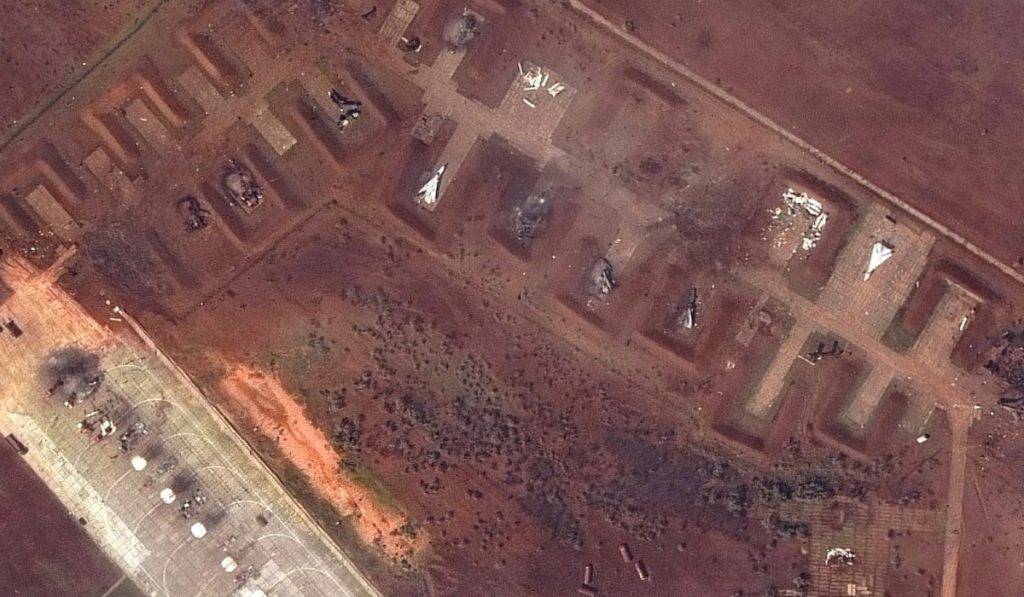 По російських авіабазах в окупованому Криму били українські ракети, - Генштаб