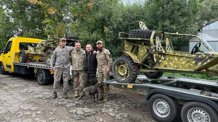 На Франківщині лісівники придбали багі для ЗСУ