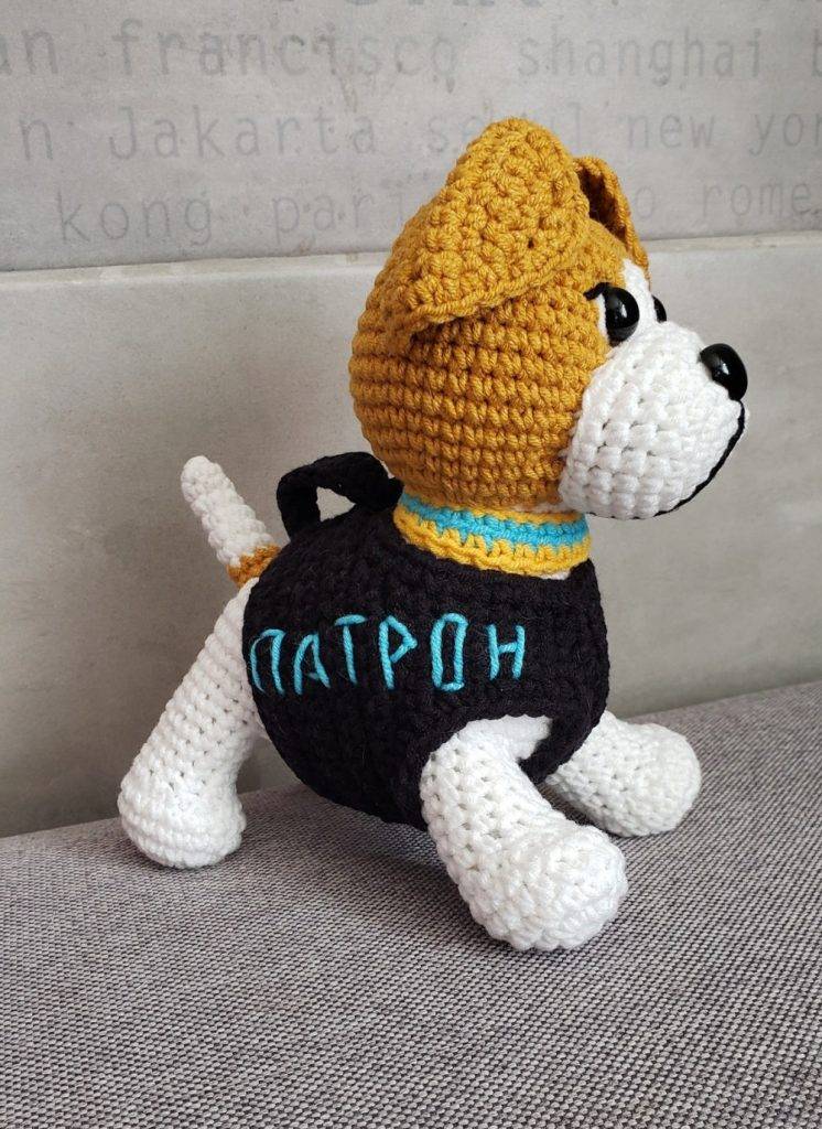 Прикарпатка зв'язала легендарного пса Патрона