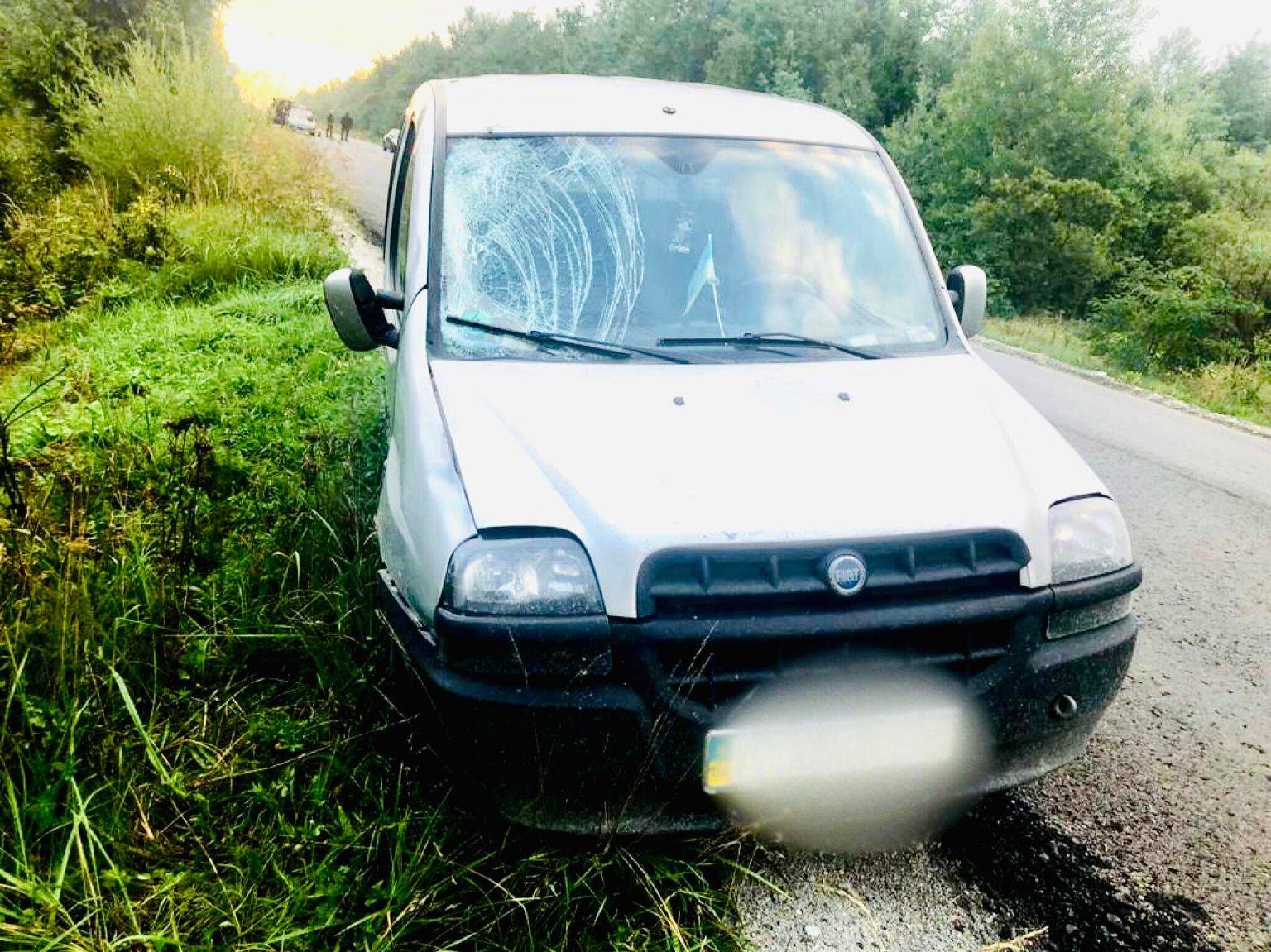 На Франківщині автомобіль на смерть розчавив чоловіка, який йшов по дорозі