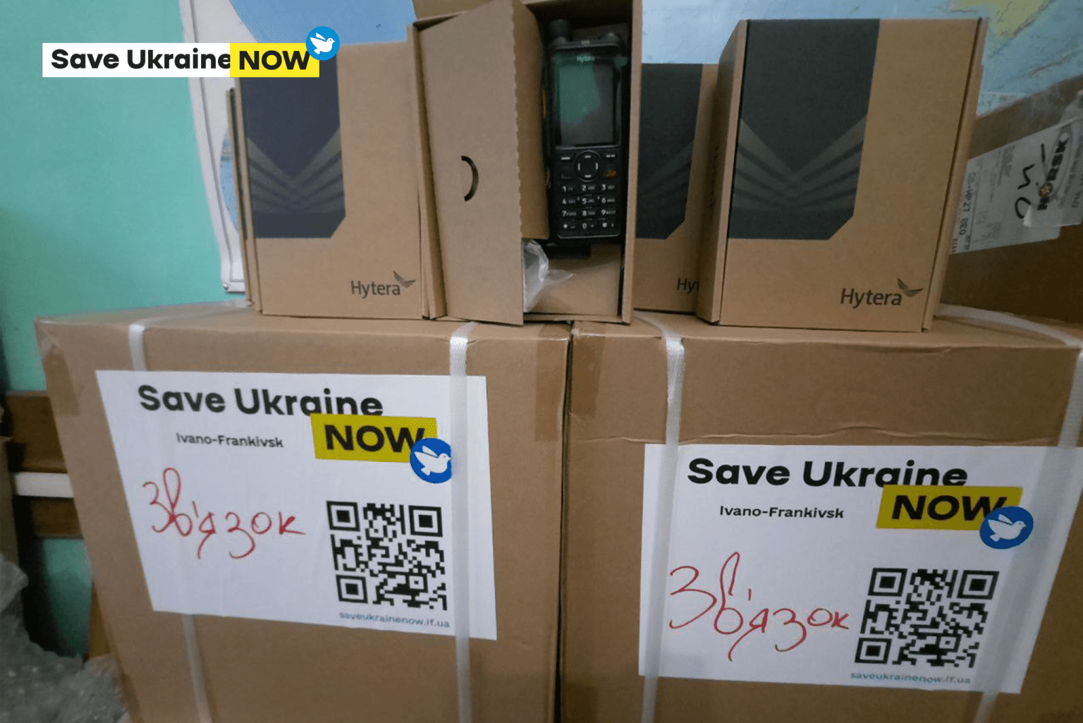 Волонтери передали прикарпатським військовим з обладнання для зв’язку на 1,2 млн гривень