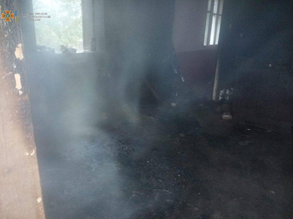 На Коломийщині на пожежі загинула людина