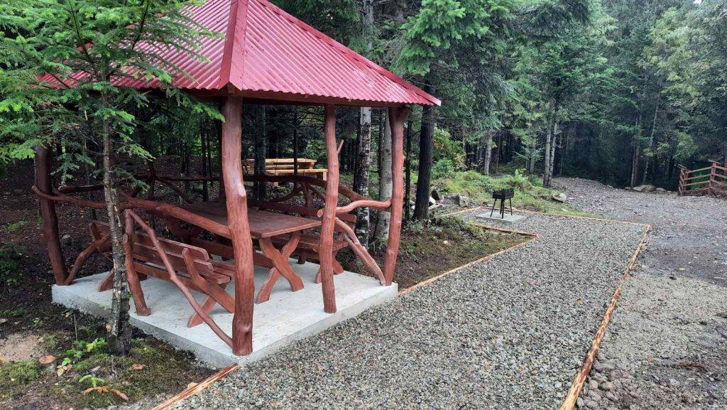 Прикарпатські лісники облаштували нове місце відпочинку "Синій вир"