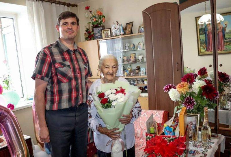 Калушанка Ганна Сметаннікова відсвяткувала 100-річний ювілей