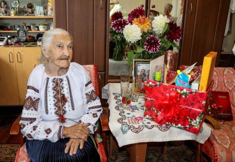 Калушанка Ганна Сметаннікова відсвяткувала 100-річний ювілей