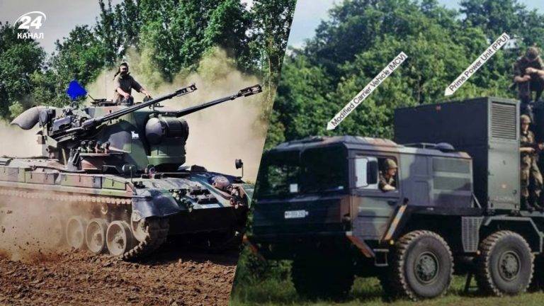 Україна отримала від Німеччини радіолокаційний комплекс COBRA і 5 САУ Gepard