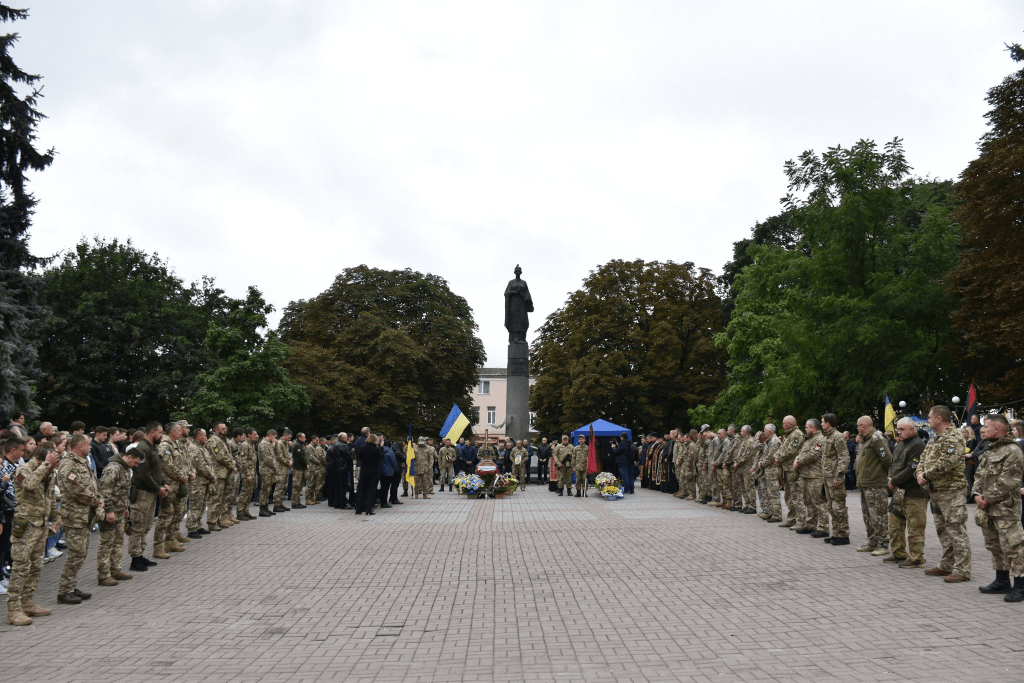 Рогатинщина попрощалася з полеглим Героєм ФОТО